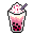 Strawberry Milk Tea Boba by Twice The Pixels