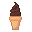 Chocolate Soft Serve Ice cream by Twice The Pixels