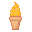 Mango Soft Serve Ice cream by Twice The Pixels