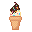 Vanilla choco dip and Sprinkles Soft Service Ice cream by Twice The Pixels