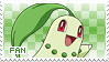 Chikorita by Skymint Stamps
