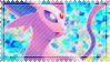 Espeon stamp by Flaiki