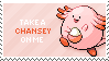 Chansey Stamp by Kezzi Rosem