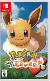 Box Art Pokemon Let's Go Eevee