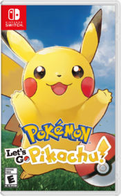 Box Art Pokemon Let's Go Pikachu