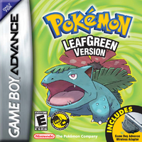 Box Art Pokemon Leaf Green