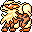 Arcanine sprite by MewHeart