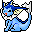 Vaporeon sprite by MewHeart