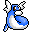 Dratini sprite by MewHeart