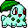 Chikorita sprite by MewHeart