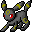 Umbreon sprite by MewHeart