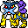Raikou sprite by MewHeart