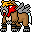 Entei sprite by MewHeart