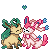 Leafeon and Sylveon  by CitricLily