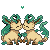 Leafeon Duo by CitricLily