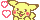 Pikachu Hearts by Unknown