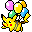 Flying Pikachu by Unknown
