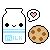 Milk and Cookie by Cremecake