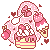 Pink Cakes by Hitswi